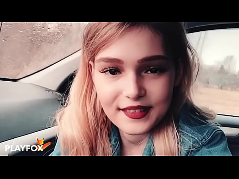 ❤️ Sexy babe cikin farin ciki yana tsotse katin rangwame ️❌ Batsa kawai ❤